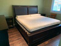 Luxury Wood King Size Bedroom Set