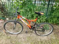 Full suspension bicycle for parts or fix $35