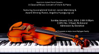 Violin and Piano Fundraiser for Refugees