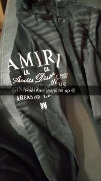 AMIRI jeans real 