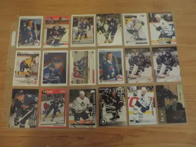 Mats Sundin Hockey Cards - 93 Total $15 for everything in pictures Message with any questions Check...