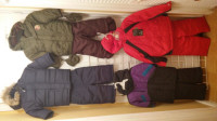 Boy Snow Suits, Size 12, 18 and 2.