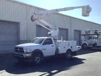 2016 Dodge Altec AT40G 137,000 Miles Automatic 45ft Working Height 6.7L Diesel - Call or Text if int...