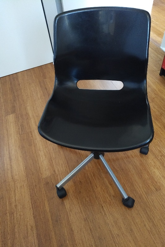 FS IKEA BILLY/OXBERG black SNILLE swivel chair10 all