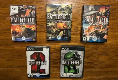The Battlefield franchise ! This is where it all started with this (near complete) origin bundle whi...