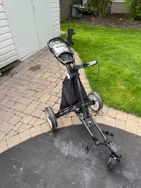  3 Wheel Golf Push Cart