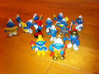 Smurfs collectible figurines