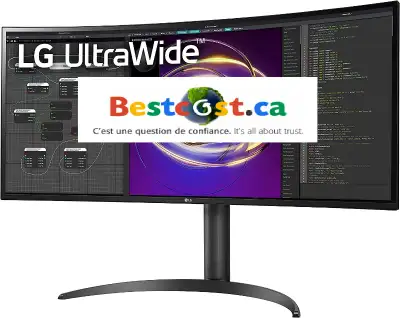 Moniteur LED 34'' 34WP85C-B Incurvé 3440 x 1440 QHD IPS 5ms LG, View more