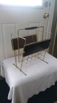 Vintage Magazine Rack 