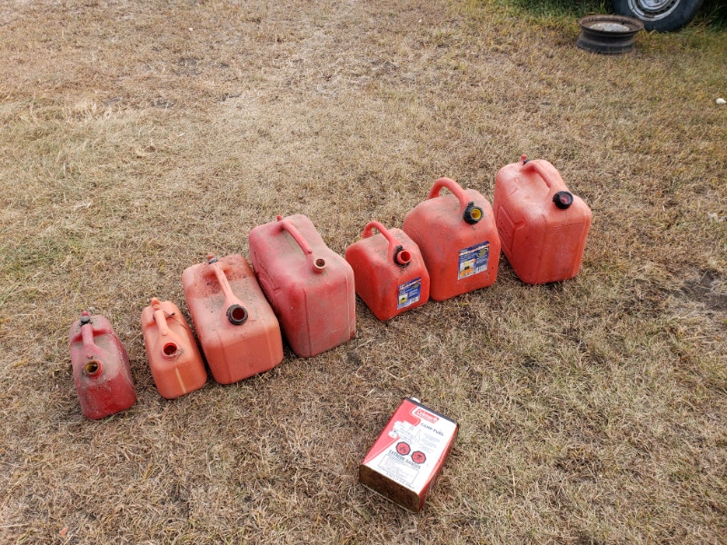 Gas fuel Jerry cans Other Edmonton Kijiji