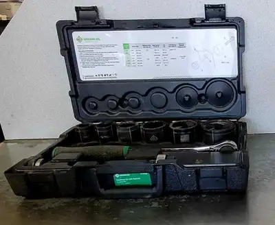 Greenlee Knockout Kit 1/2" to 2" 7238SB (32141562), View more