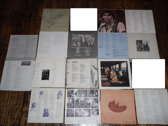 record jackets - Lennon, Dio, Grandmaster Flash, Sabbath in Arts & Collectibles in City of Halifax - Image 2