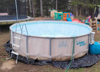 Summer Waves 14ft Pool with Accessories