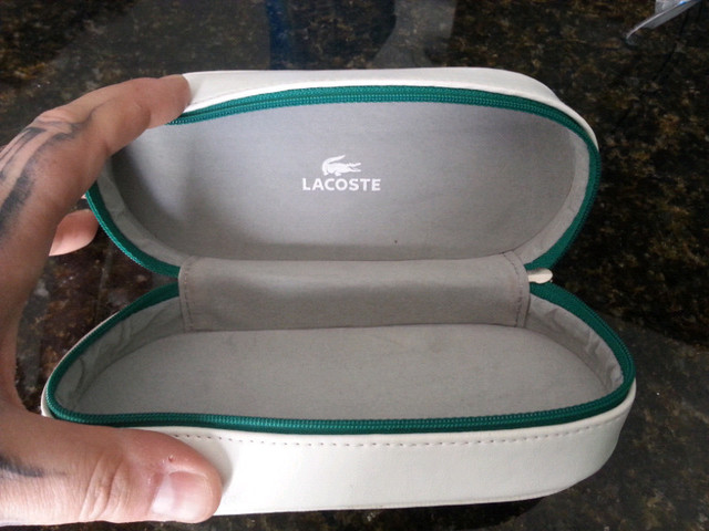 Étui a lunette Lacoste, étui pour lunettes de marque Lacoste | Autre |  Laval/Rive Nord | Kijiji