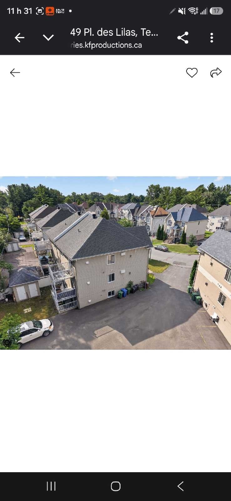 Plex de 2 chambre à louer — photo 3