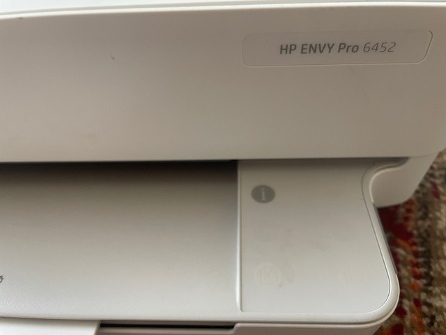 HP envy 6452 + white paper + tri colour ink cartridge  in Printers, Scanners & Fax in Ottawa - Image 3