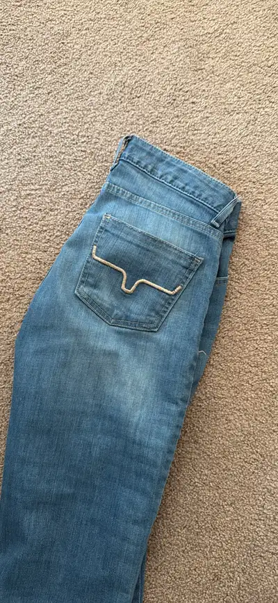 Lola Kimes ranch jeans, View more