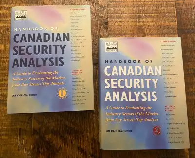 Handbook of Canadian Security Analysis , View more
