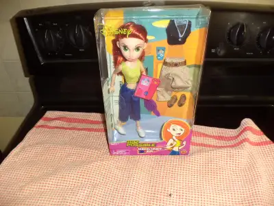 Poupée Kim Possible Neuf-(Jamais Ouvert) Prix--25$ Je suis de Lachute Je ne me Déplace Pas Voir mes...