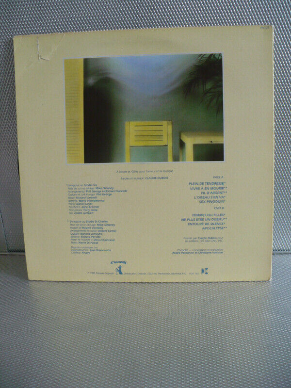 SORTIE DUBOIS ( DISQUE VINYLE LP ) VINTAGE 1982 dans CD, DVD et Blu-ray  à Longueuil/Rive Sud - Image 2