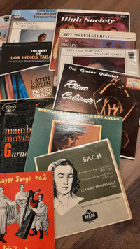 Records - latin American, jazz and classical