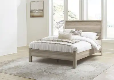 New Hasbrick Queen Platform Bedframe *Reg. $799*, View more