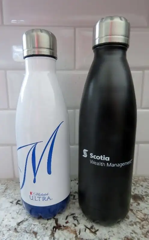 2x Rockit BPM Water Bottles / Stainless Steel Water Bottles