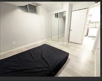 A BASEMENT two rooms appartment, with separate entrance, separate laundry, separate kitchen with wid...