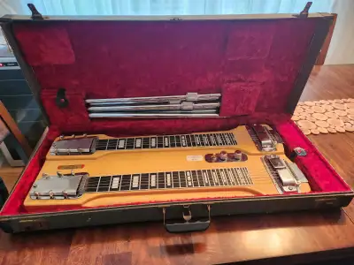 Rickenbacker Double Lapsteel Model DW-12! c.1957 ! W/Case+Legs!, View more