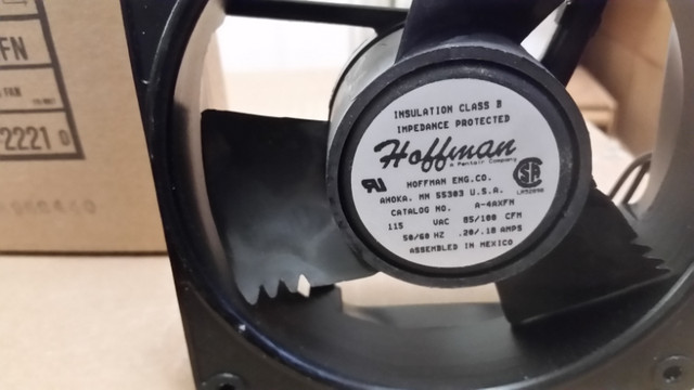 $40 NEW HOFFMAN INDUSTRIAL COOLING FAN A-4AXFN in General Electronics in St. Catharines - Image 4