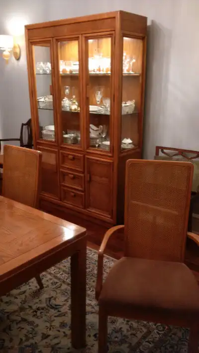 Sklar Peppler Solid Oak Hutch, View more
