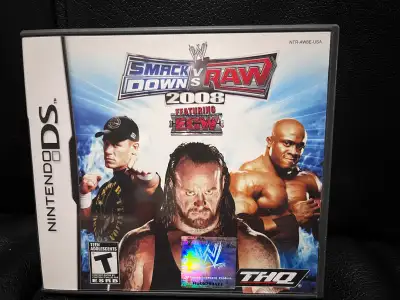 Smack down vs raw 2008 for Nintendo ds, View more