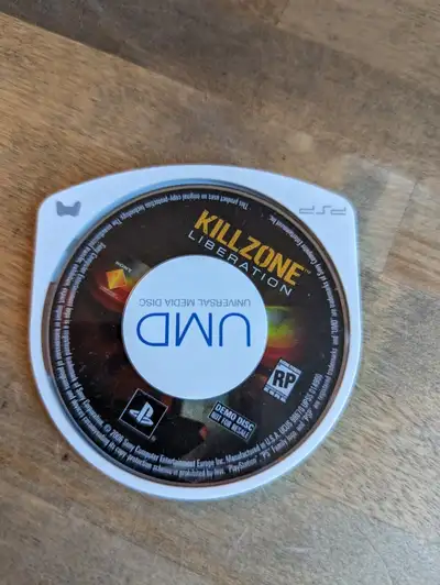 Sony PSP games Grand Theft Auto Killzone Liberation, View more
