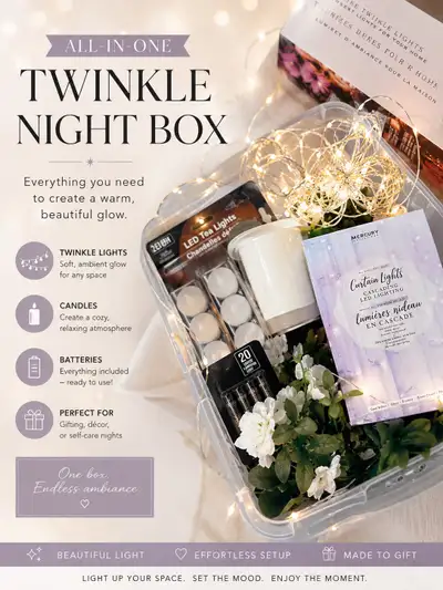 Twinkle Night Décor Box, View more