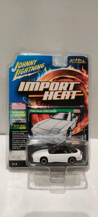 Johnny lightning Import Heat Nissan 240SX Custom white new