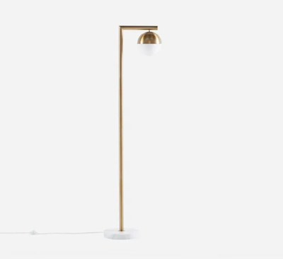 Structube GOLL Floor Lamp, Brass | MODEL SUITE Inventory Surplus, View more
