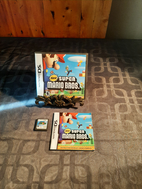 Super Mario Bros Jeu Nintendo DS (comme neuf) dans Nintendo DS  à Longueuil/Rive Sud