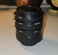 Auto focusing macro extension lens tube for Nikon AF