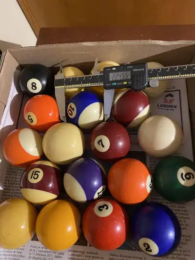 Spare pool balls 2.25", View more