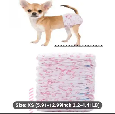 Extra-Small Female Dog Diapers, View more