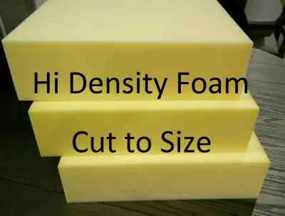 High Density foam cut to size, mattresses, seat cushions, etc., View more
