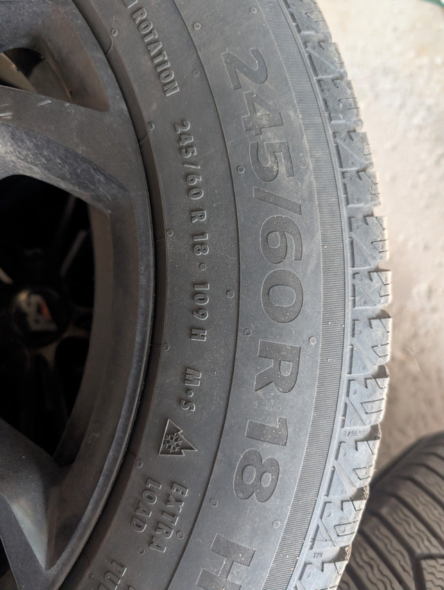 Winter Tires - 245/60R18 - 2021 VW Atlas in Tires & Rims in Barrie - Image 4