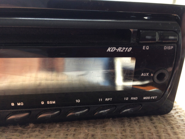 JVC CD Receiver KD-R210 w/remote RM-RK50 in Audio & GPS in Brockville - Image 2