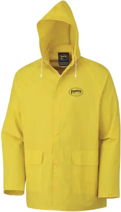 Pioneer Size XL Vented Rain Jacket - 2 Large Cargo Pockets, View more