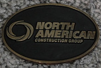 NORTH AMERICAN CONSTRUCTION GROUP BELT BUCKLE.