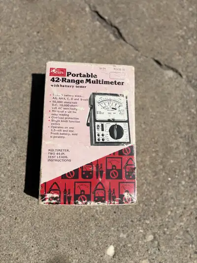 Vintage Sears Multimeter, View more