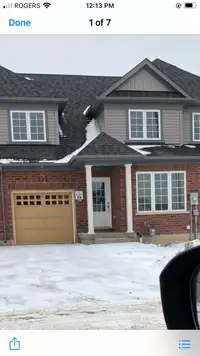 Townhouse for sale in Shelburne Ontario 