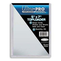 Ultra Pro ........ 5" x 7" ........ TOP LOADERS