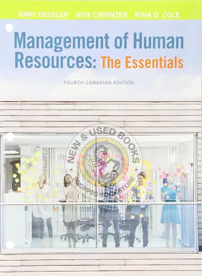 Management of Human Resource 4E Dessler 9780133593839, View more