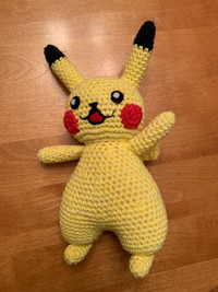 Hand Made Crocheted  Pokemon  and Mermaid Doll and clothes
